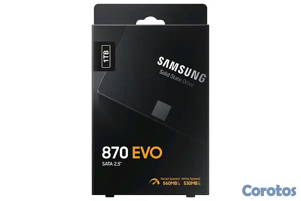 computadoras y laptops - SSD 2.5, 1TB Samsung 870 Evo Nuevo Sellado 2
