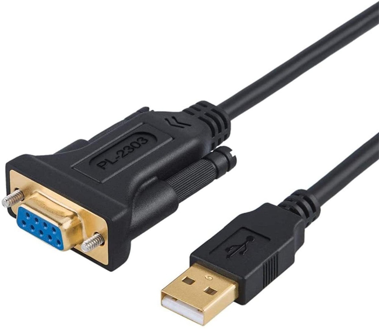 otros electronicos - Cable serial DB9 de USB 2.0 hembra a USB cable de 9 pines RS232 de 3 Metros 1