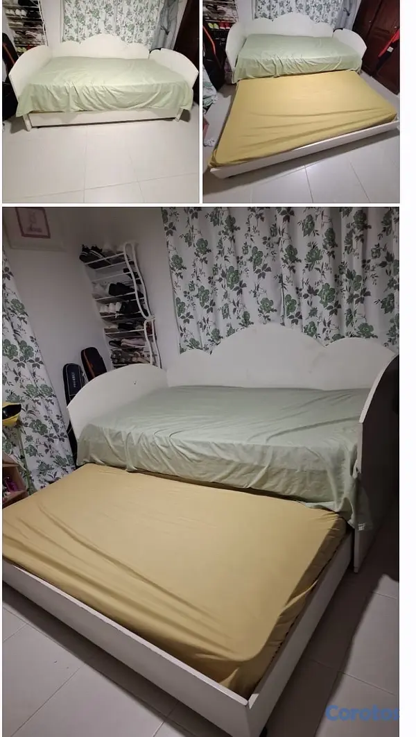 muebles y colchones - CAMA NIDO FULL EXCELENTES CONDICIONES  2