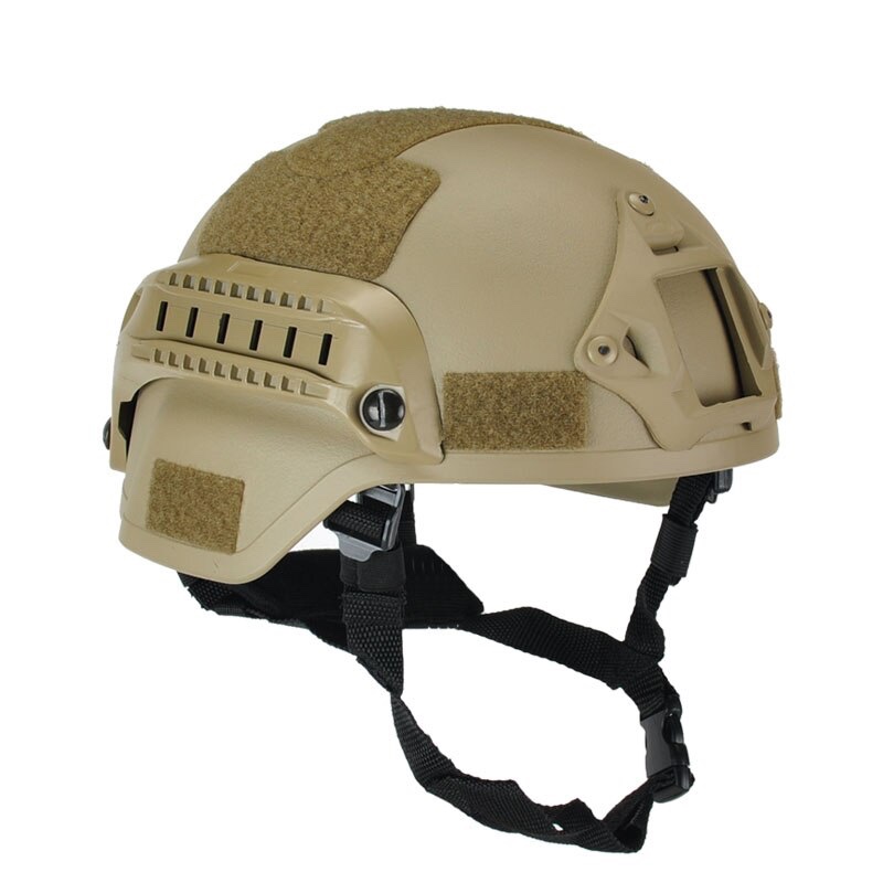 deportes - Casco Tactico Militar Painball Equipo De Protección Para Exterior Helmet Airsoft