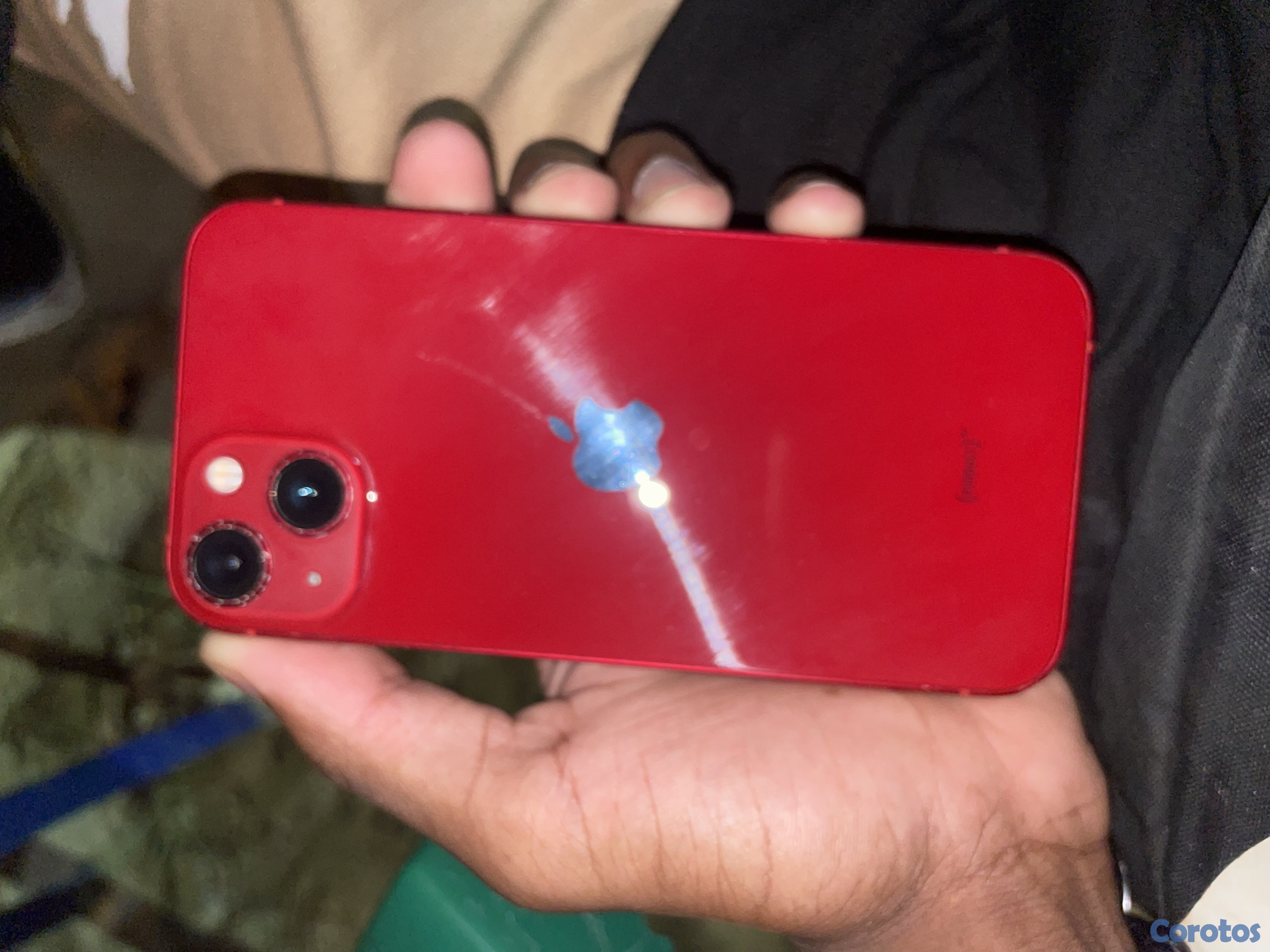 celulares y tabletas - iPhone 13 
Factory 
batería 79
Face ID bueno 
True Tone todo oro 
128 GB
no maco 6