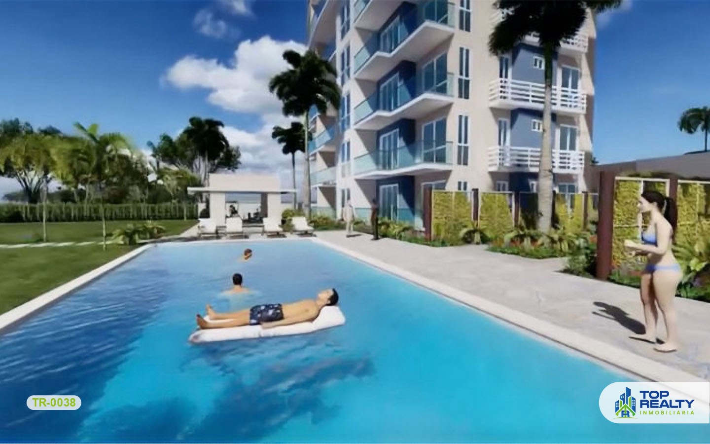 apartamentos - TR-0038: Apartamentos frente al mar y playa azul turquesa. 2