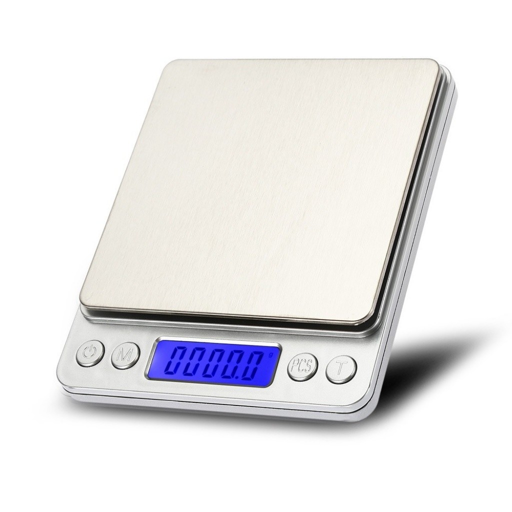 accesorios para electronica - Balanza de precision digital - bascula de acero inoxidable