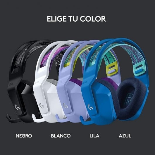 computadoras y laptops - AUDIFONO CON MICROFONO LOGITECH G733 LIGHTSPEED WIRELESS RGB GAMING HEADSET