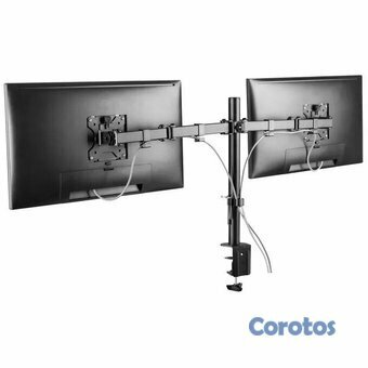 computadoras y laptops - SOPORTE PARA MONITOR LCD KLIPX DOBLE, PARA DOS MONITORES, 13-32" 2