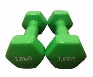 deportes - Mancuernas de 3kg pesas  0