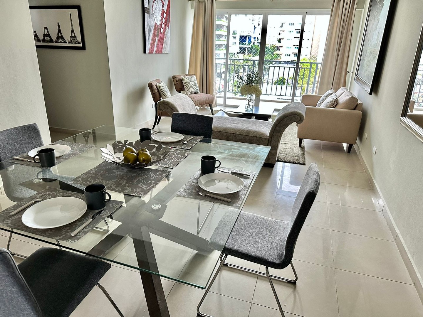 apartamentos - Se alquila apartamento amueblado en Piantini 6