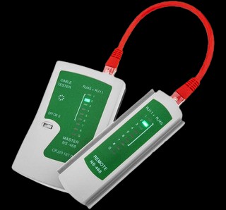 accesorios para electronica - PROBADOR DE CABLES AGILER PARA REDES PARA CAT5, CAT6, UTP, STP, RJ45 INCLUYE UNI 1