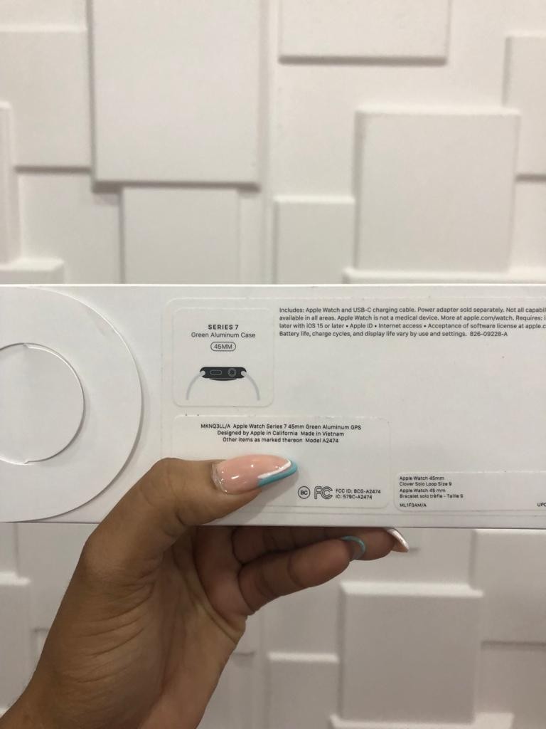 celulares y tabletas - Apple Watch serie 7 de 45mm Sellado 1