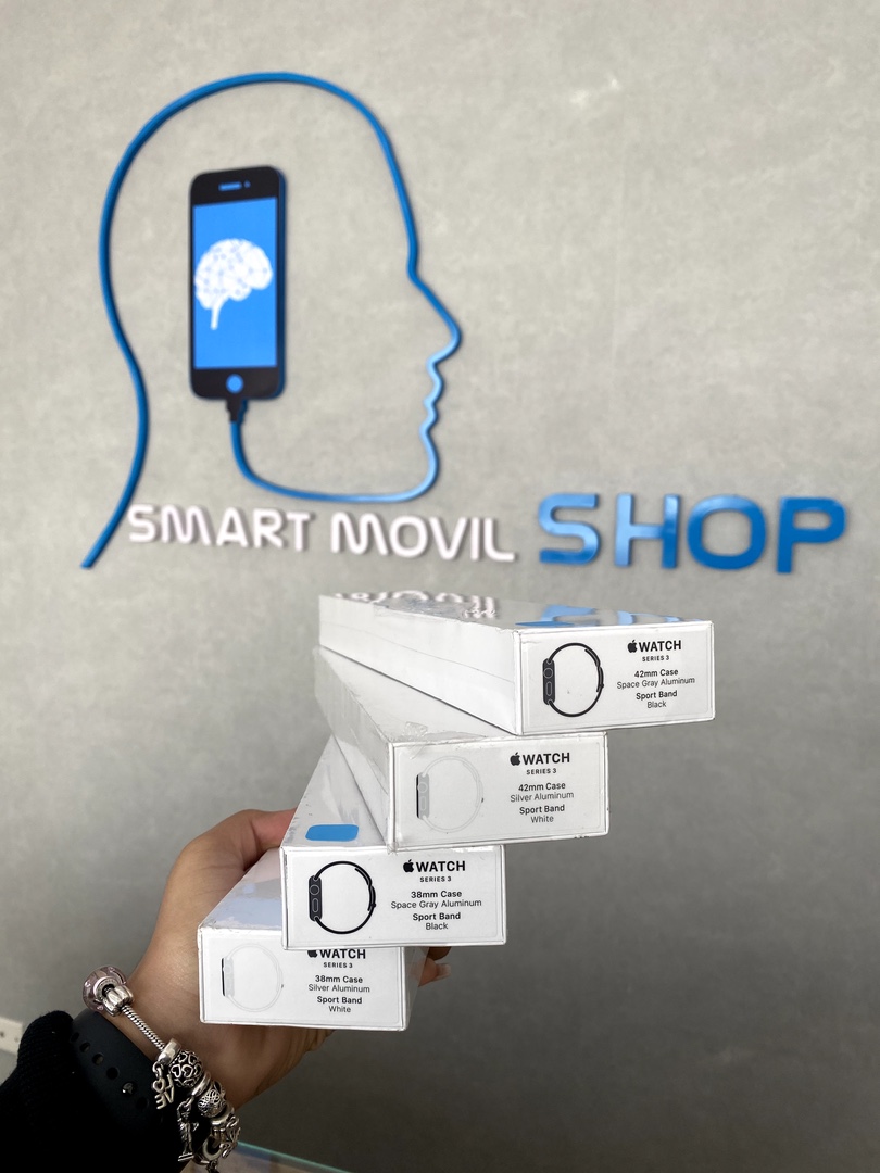 celulares y tabletas - APPLE WATCH SERIE 3 42MM SELLADO (TIENDA FISICA)