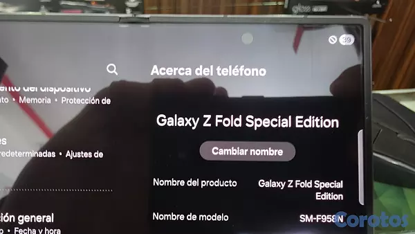 celulares y tabletas - Samsung Galaxy Z Fold Special Edition 512GB 16GB  3
