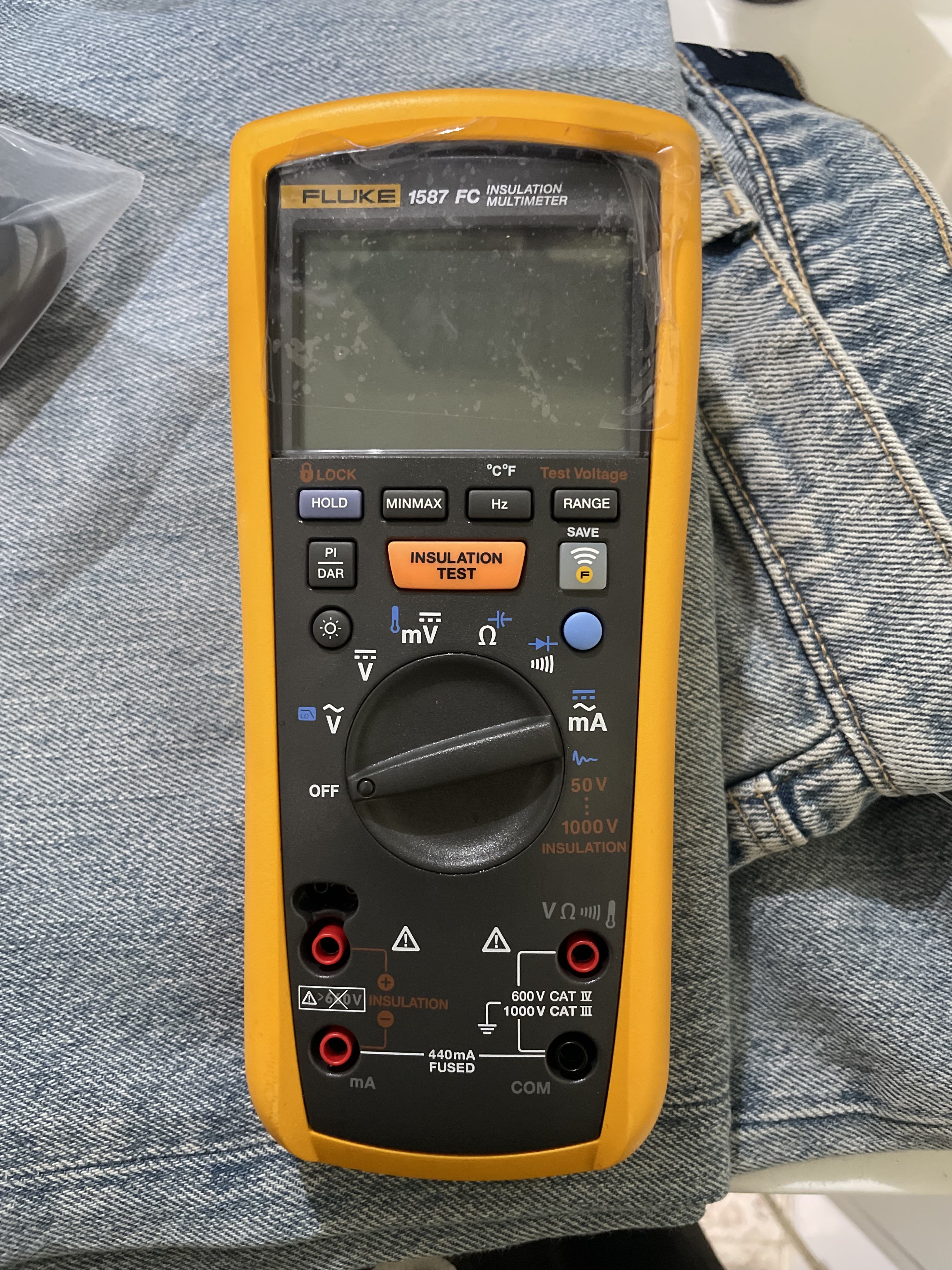 otros electronicos - multimetro fluke se conecta con el celular  7