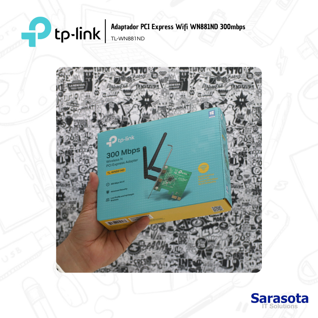 accesorios para electronica - Tp-Link PCIe adaptador WIFI WN881ND 1