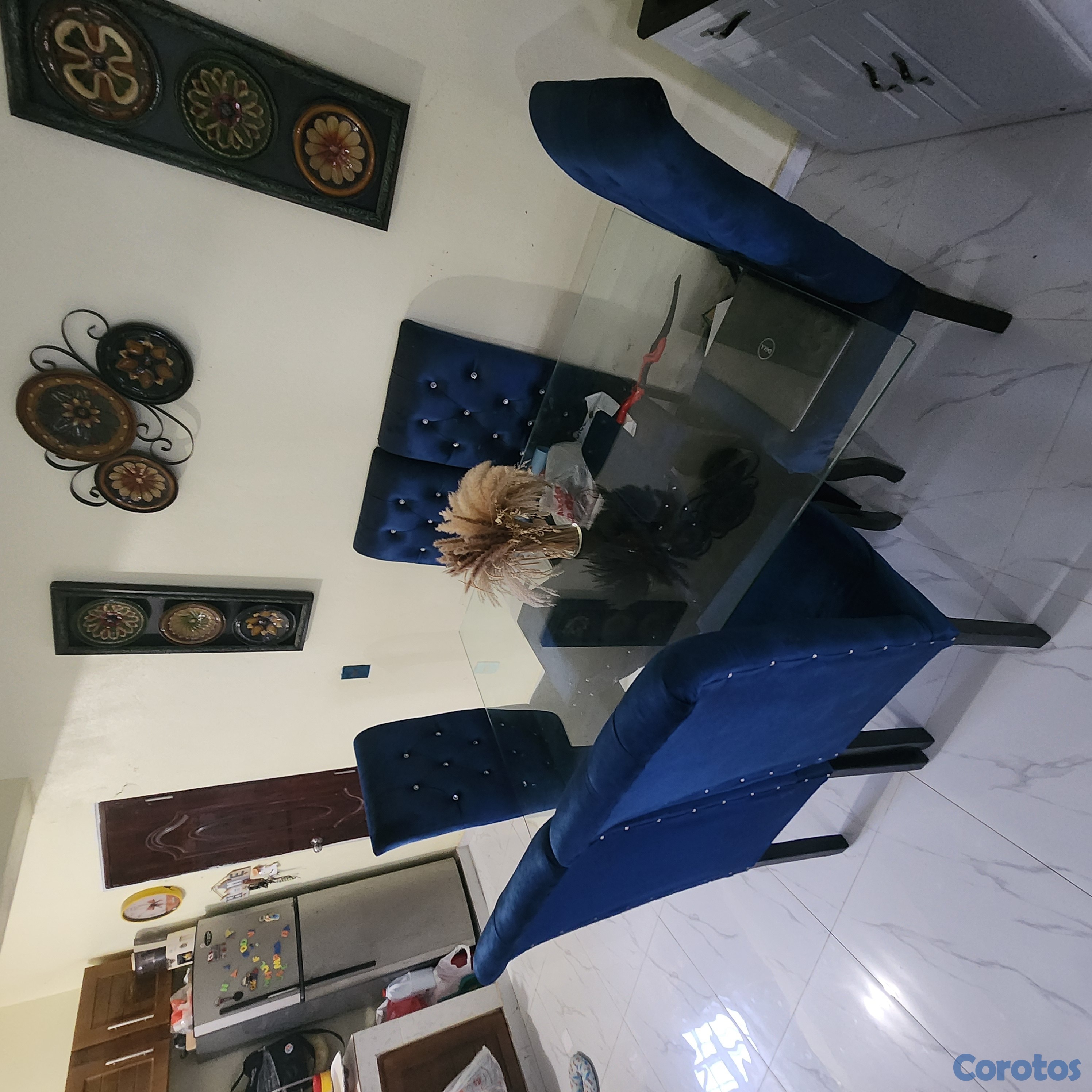 muebles y colchones - Mueble tipo L y juego de comedor 4