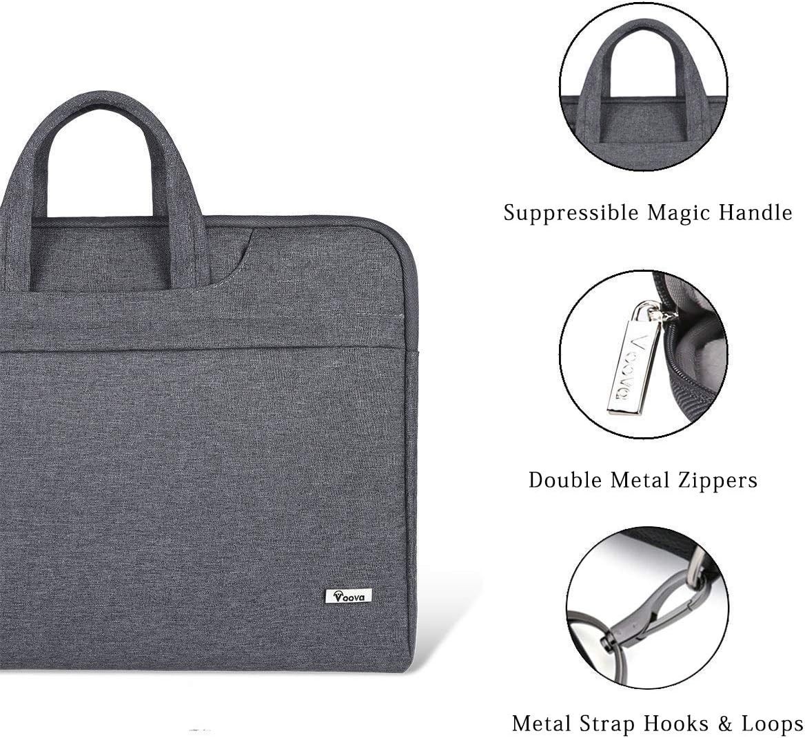 accesorios para electronica - Bolso con correa - Funda con asa - Estuche de transporte para laptop 15.6" 4