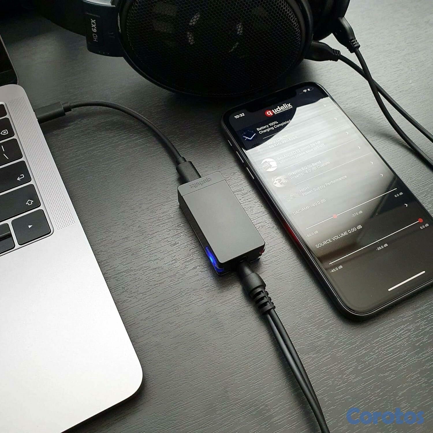 accesorios para electronica - Qudelix-5K Bluetooth USB DAC AMP (ES9219) LDAC, EQ 8