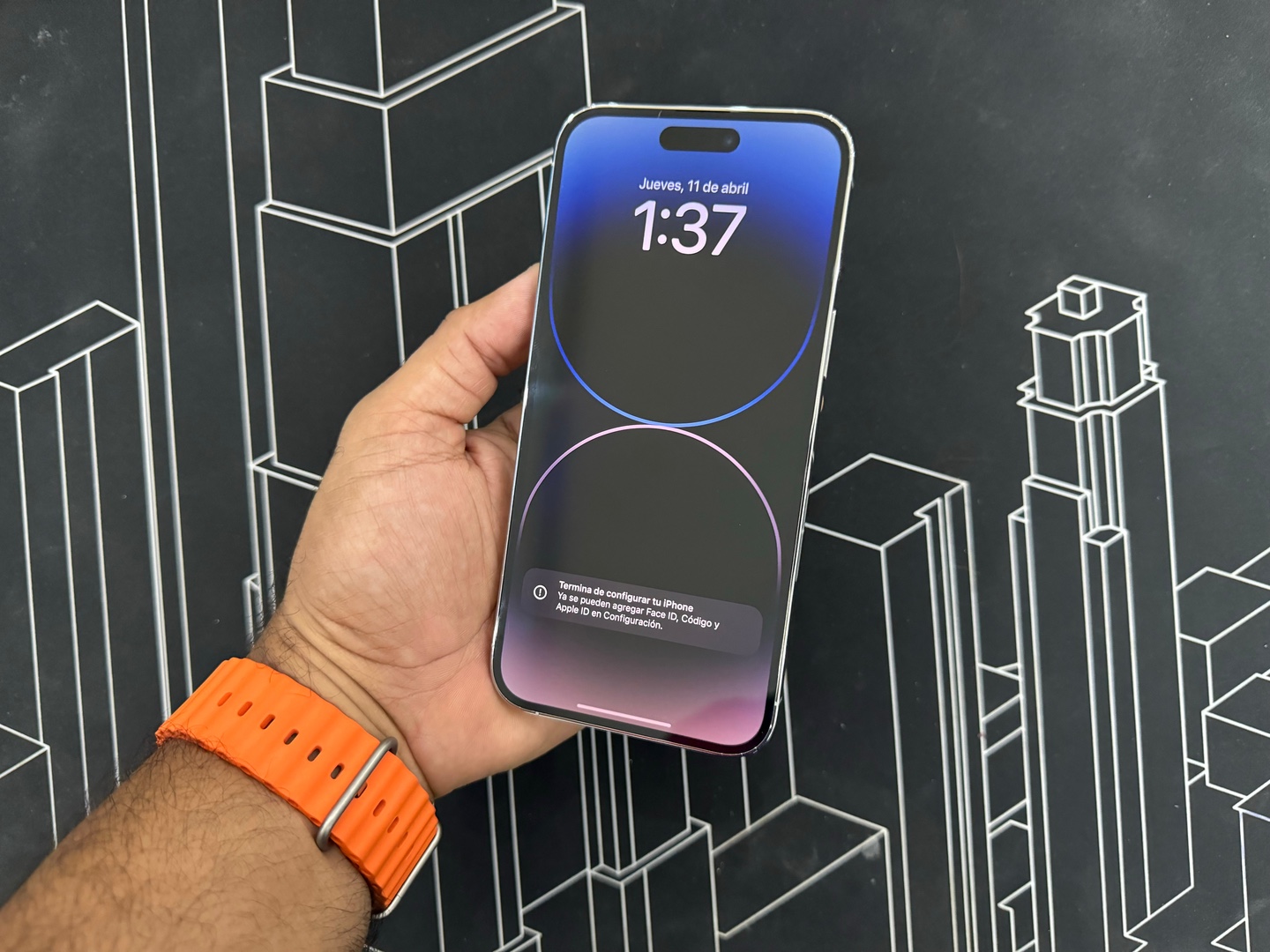celulares y tabletas - iPhone 14 Pro Max 512GB Silver Como Nuevo, Desbloqueado, RD$ 56,500 NEG 2
