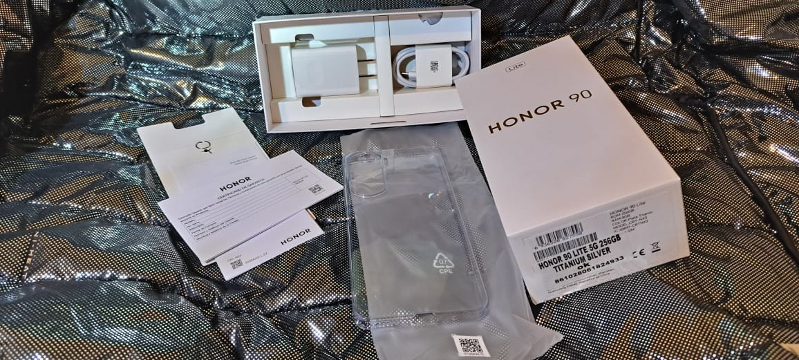 celulares y tabletas - Celular marca HONOR 90 Lite 5G, fabricado por HUAWEI.  5