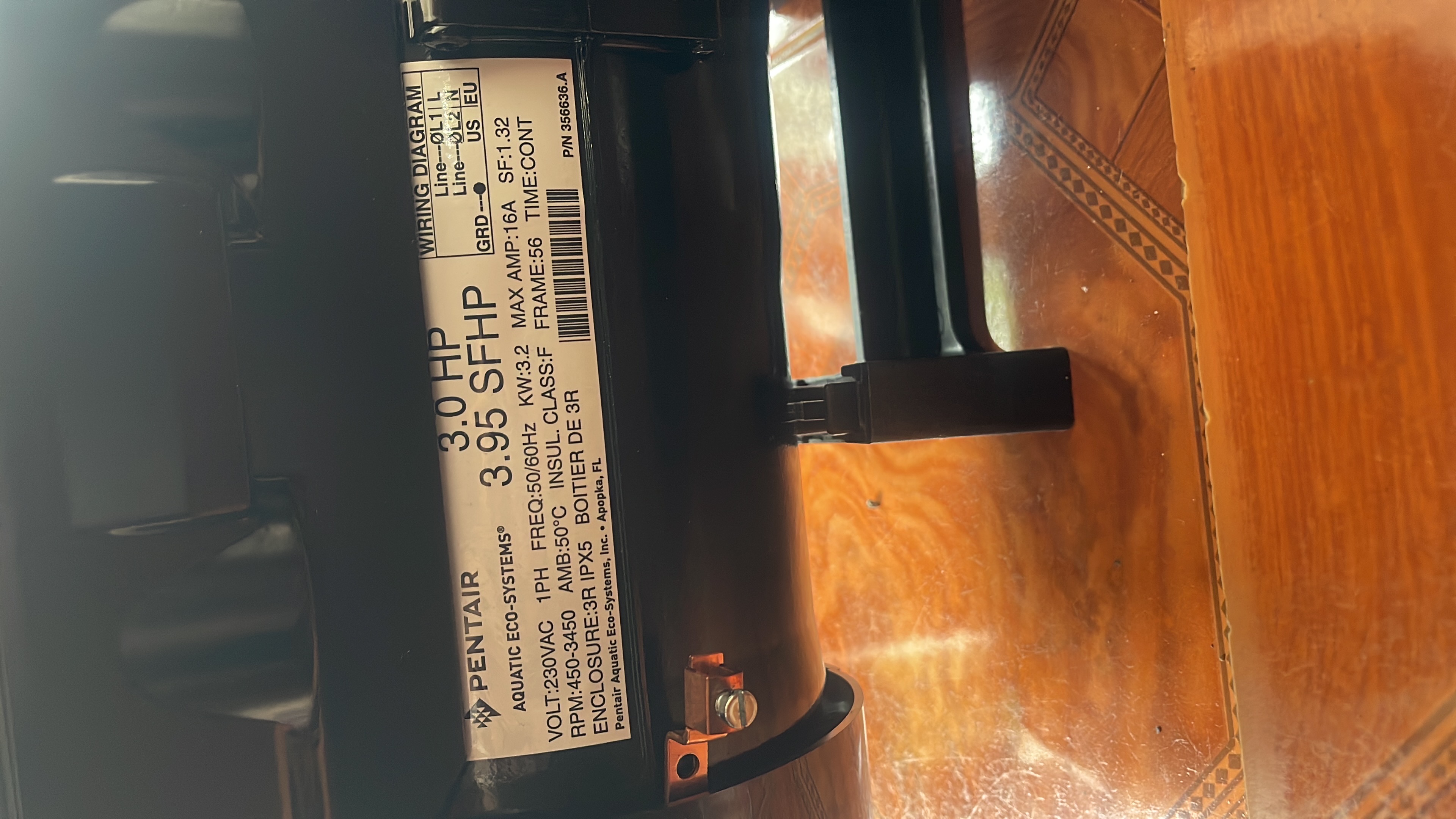 otros electronicos - Sparus pump with constant flow technology 

3HP

Pentair 

bomba variable  1