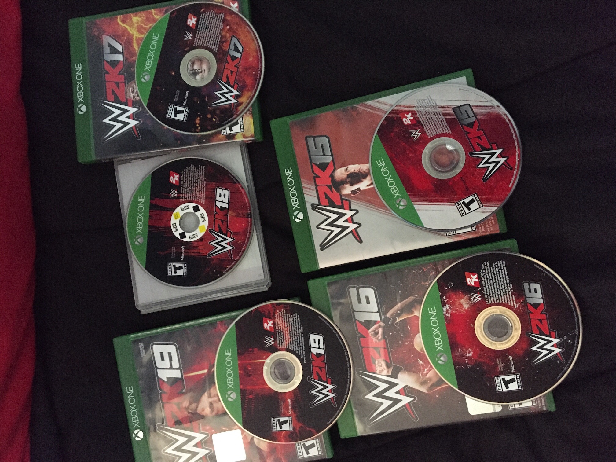 consolas y videojuegos - WWE 2k juegos de Xbox one LEE LA DESCRIPCIÓN