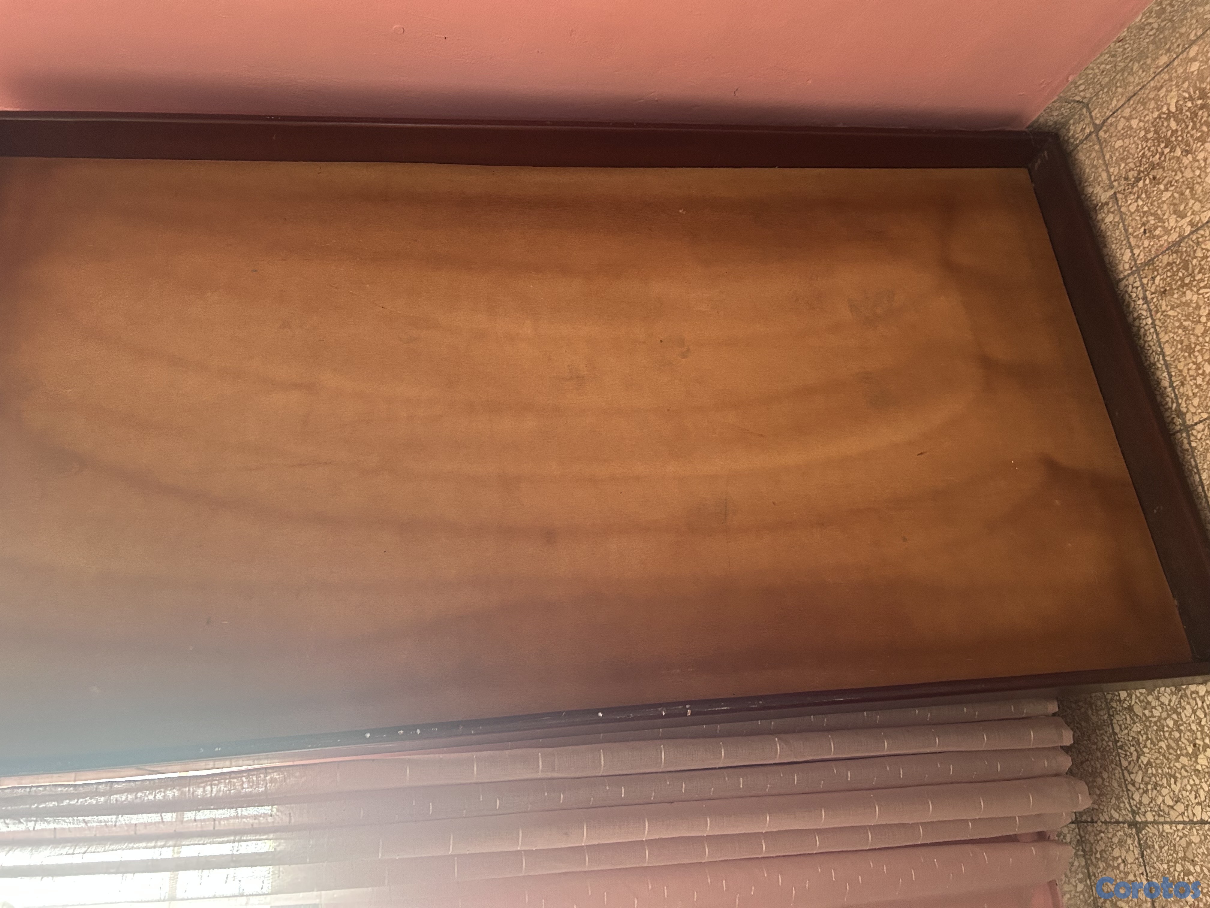 muebles y colchones - Base de Cama de en Caoba Twin 4