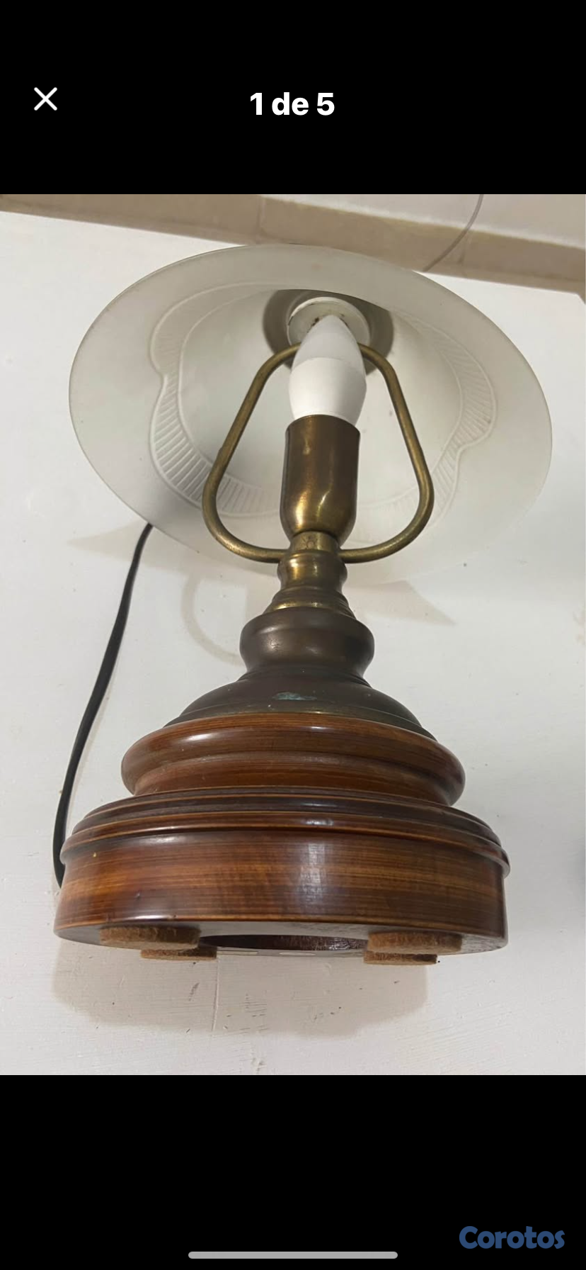 decoración y accesorios - Vendo lámpara péqueña , mesitas de noches! 4