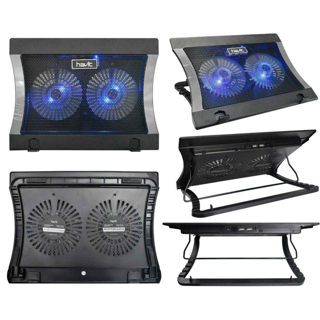 computadoras y laptops - FAN COOLER  PARA LAPTOP  DE  17 pulgadas  0