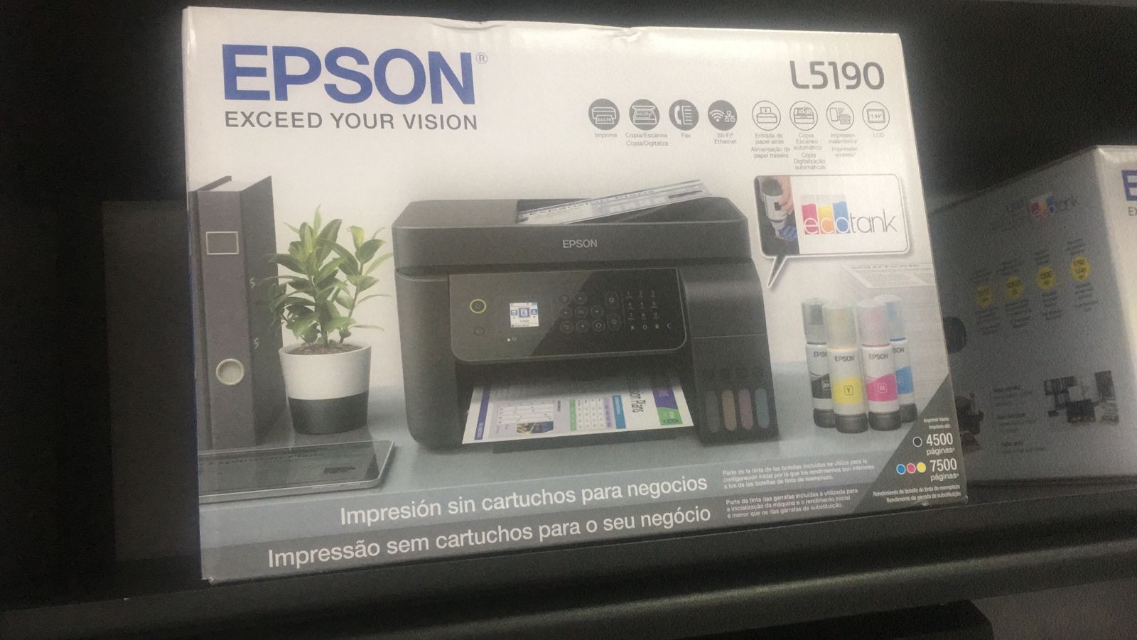 impresoras y scanners - impresora maraca epsom  L 5190 multifuncional 