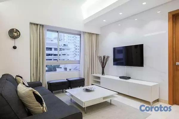 apartamentos - Apartamento Amueblado en Paraíso 1