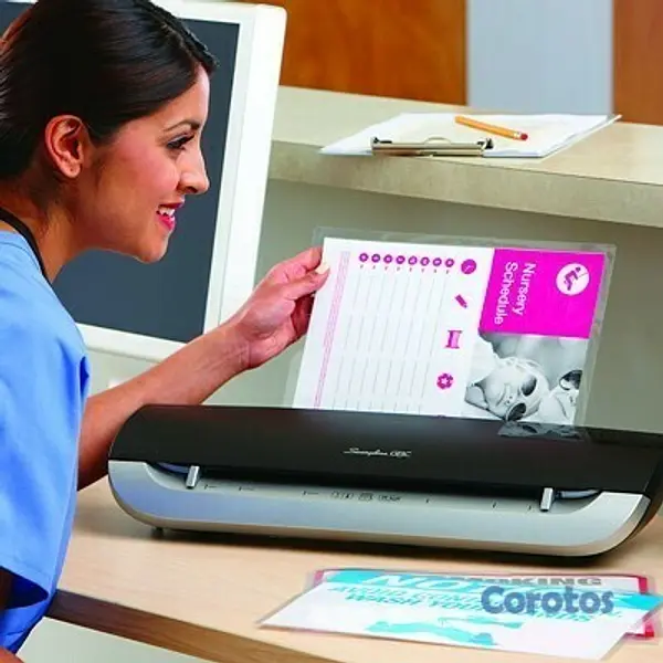 impresoras y scanners - PLASTIFICADORA PROFESIONAL GBC FUSION 3100L PLASTIFICA LAMINAS ,3 5,7 2