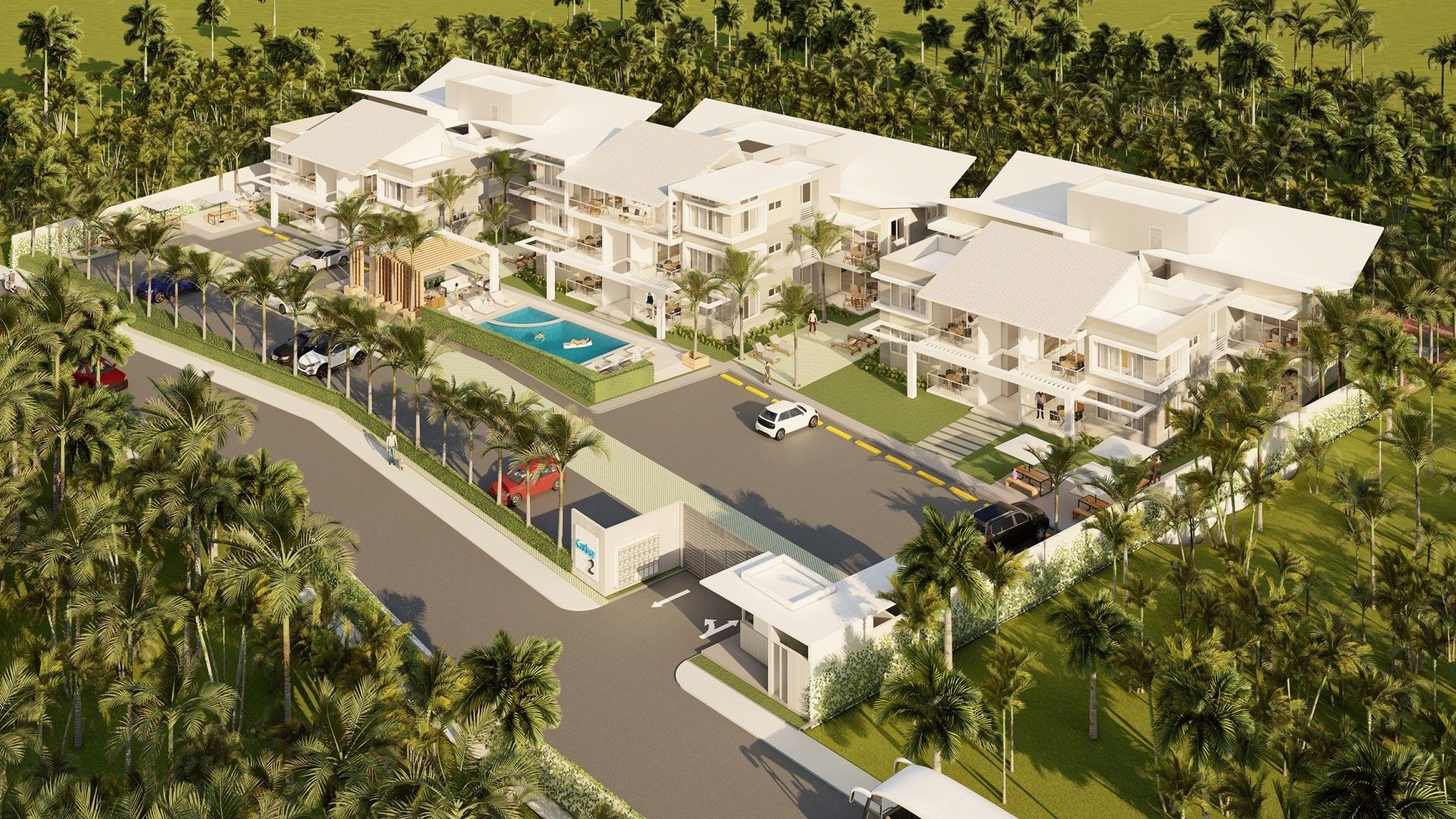 apartamentos - Apartamentos de 2 habitaciones en las Terrenas Samana 4