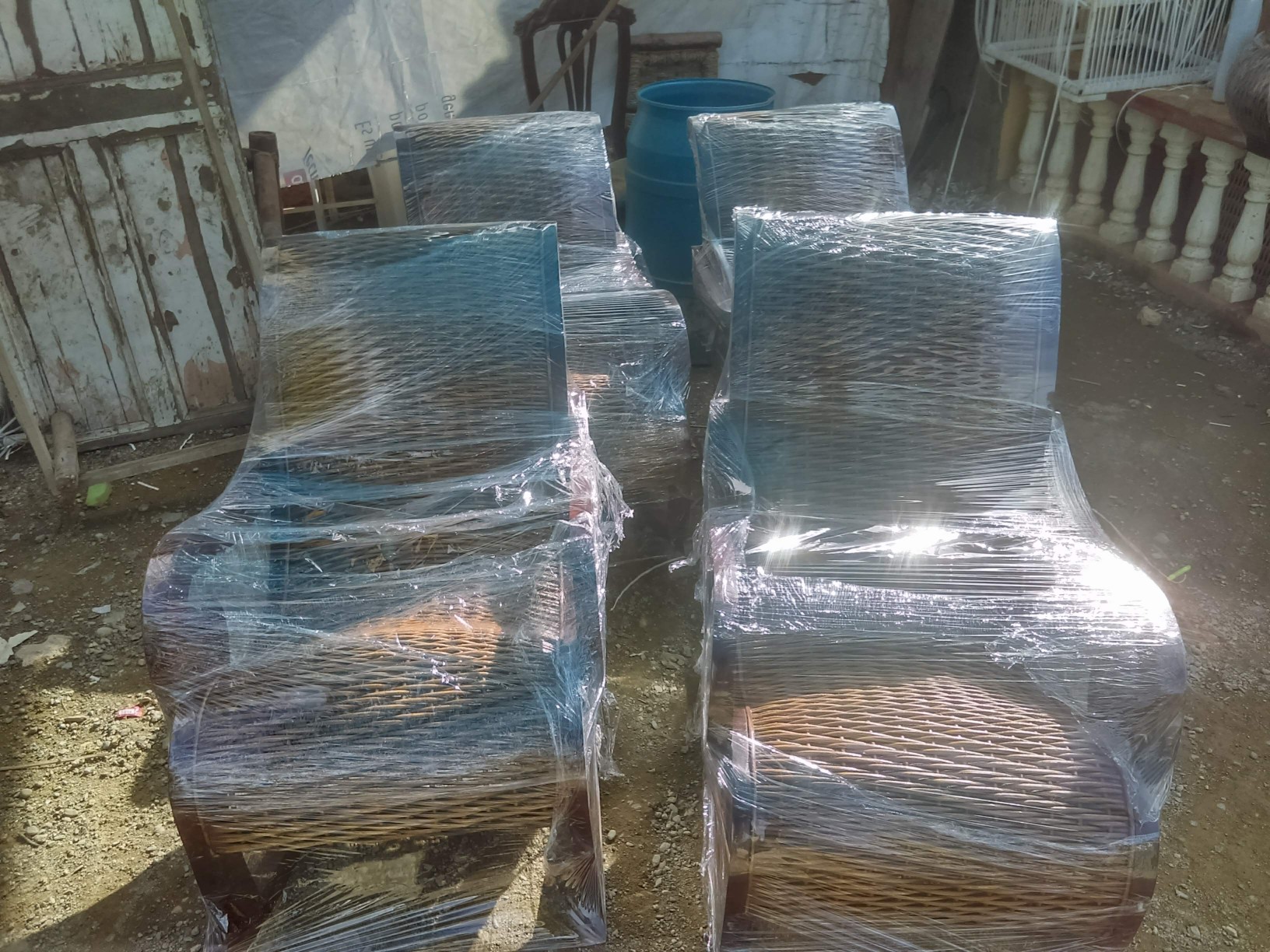 muebles y colchones - Muebles en mimbre rratan y madera 6