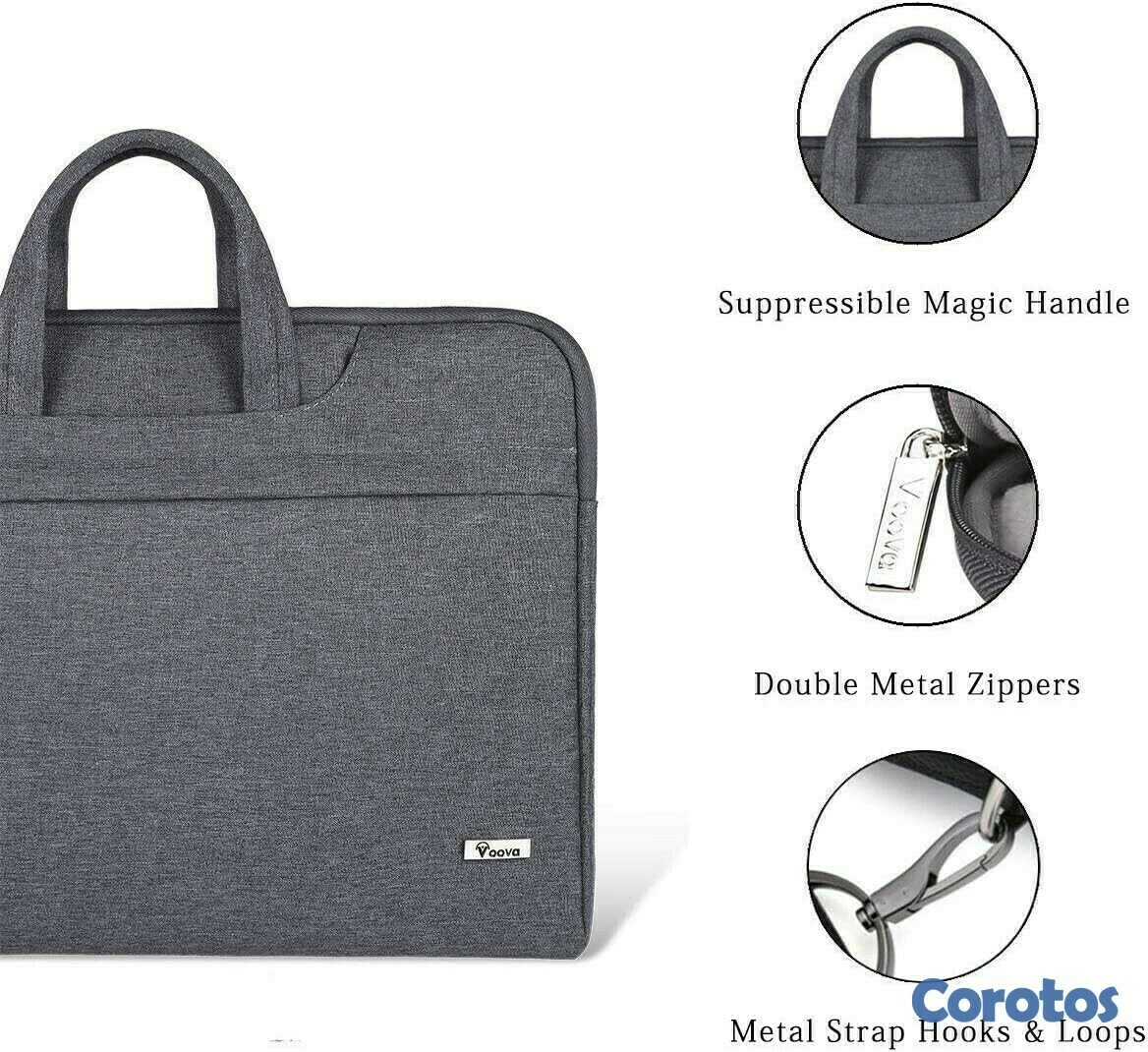 accesorios para electronica - Bolso con correa - Funda con asa - Estuche de transporte para laptop 15.6" 5