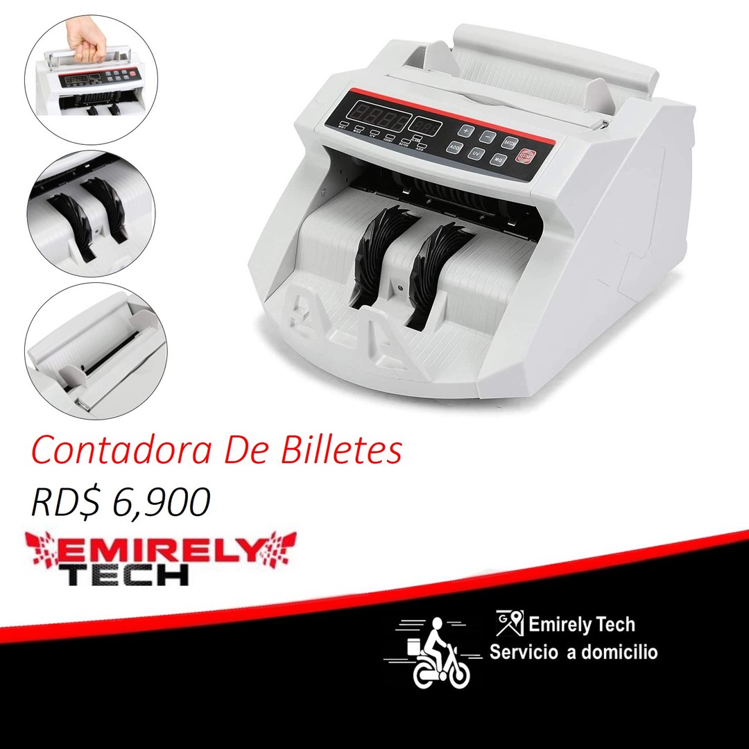 otros electronicos - Contadora De Billetes Contador De Dinero Detector Uv
