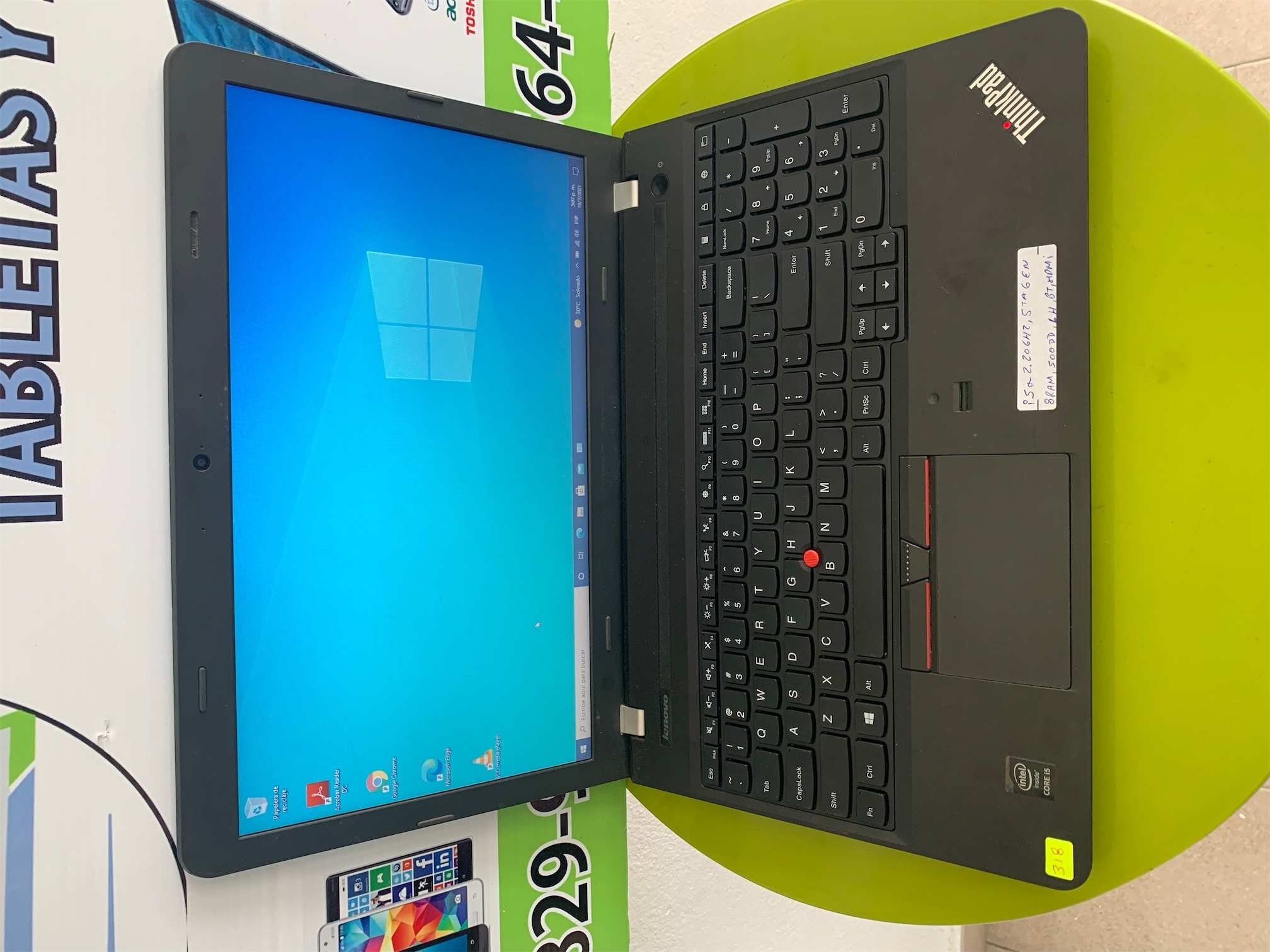 computadoras y laptops - Laptop Lenovo Thinkpad E550 i5. Usada como nueva. Garantía
