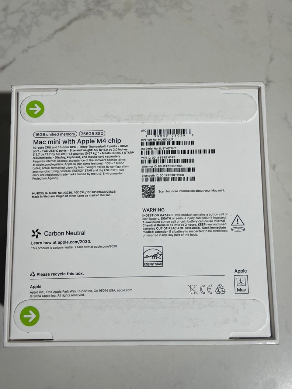 computadoras y laptops - Mac Mini M4 (2025) – Nueva, Sellada en Caja 1
