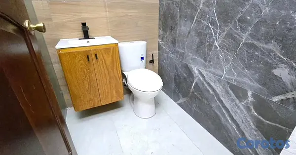 apartamentos - ALQUILÓ 1er piso en la rosaleda santiago plata eléctrico full 4