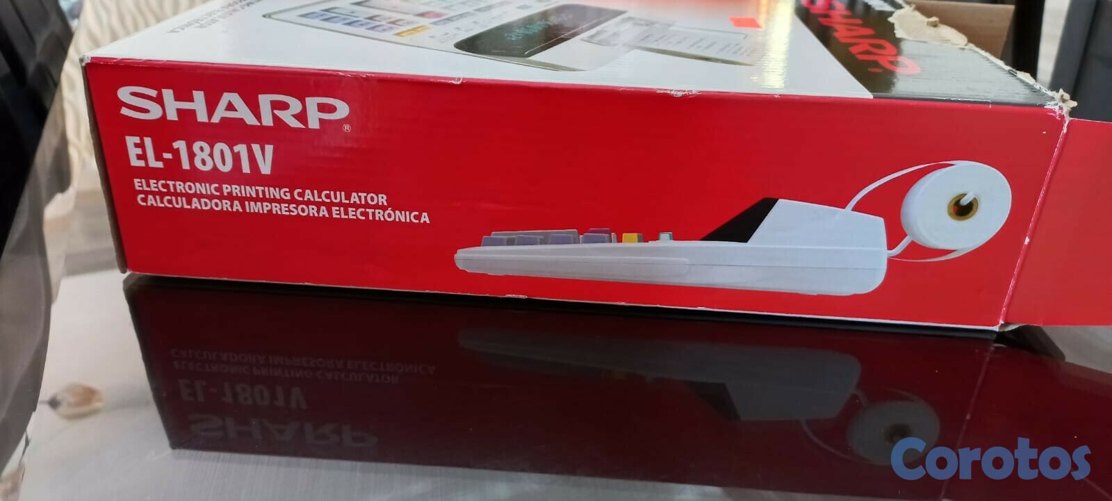 otros electronicos - Vendo Calculadora profesional Sharp mod. EL-1801V 2