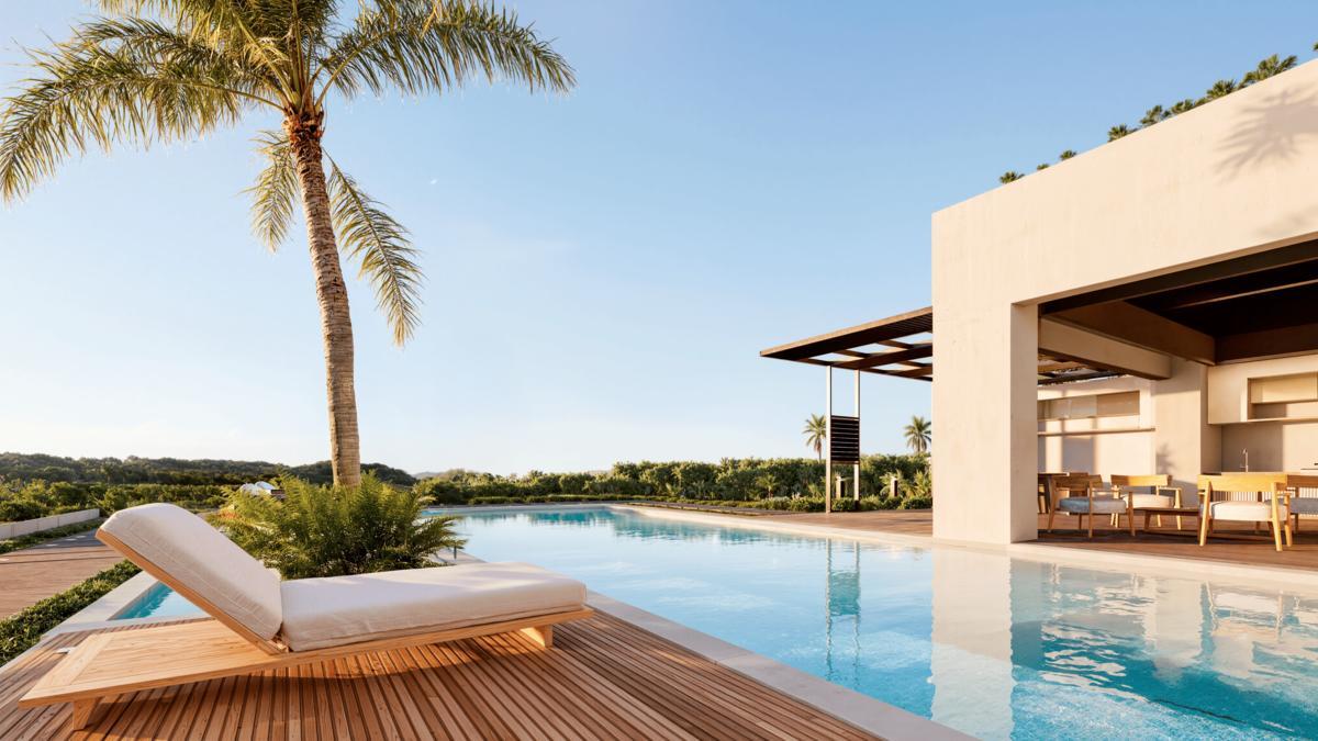 casas vacacionales y villas - Venta de Villa de 6 habitaciones en Cap Cana 1
