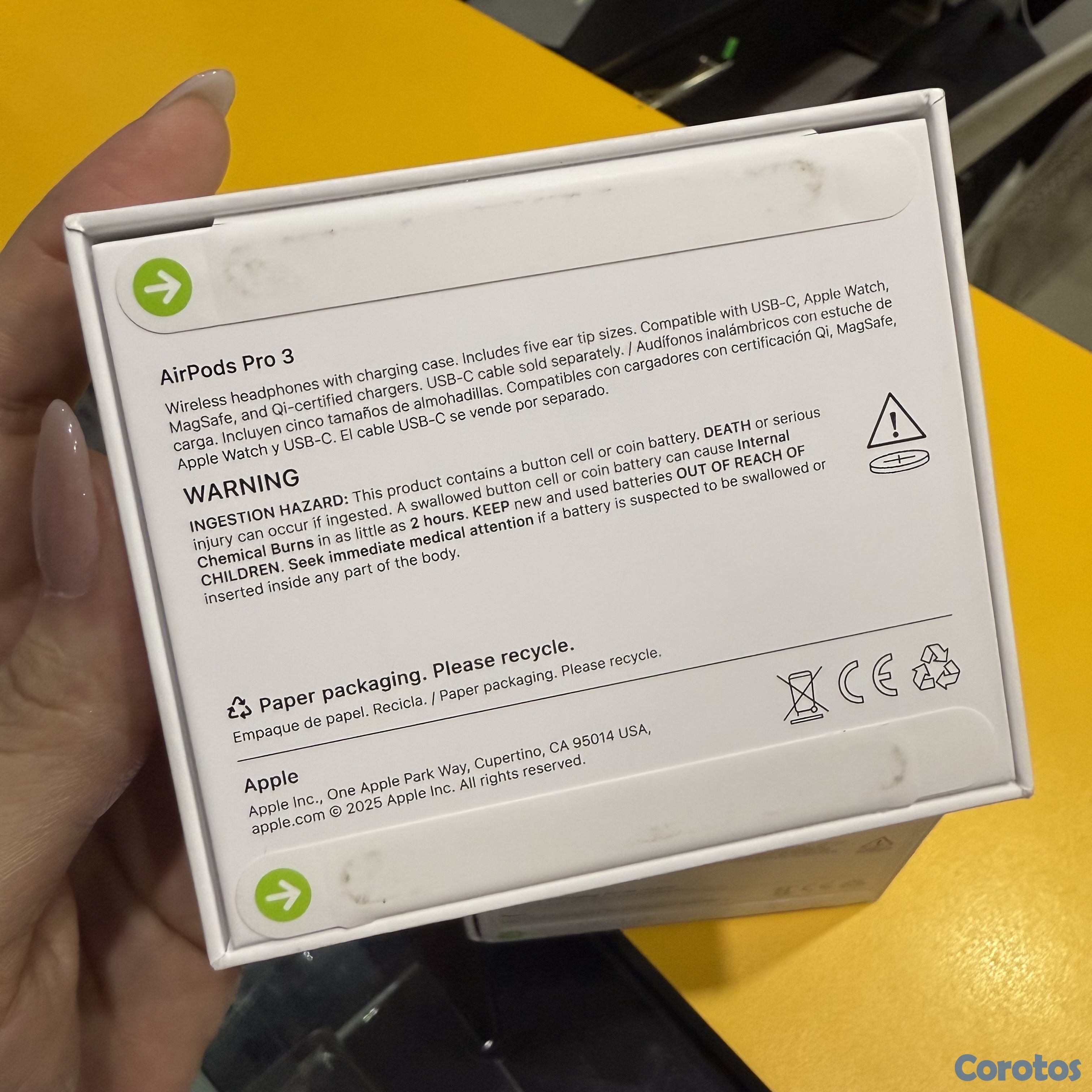 computadoras y laptops - AirPods Pro 3 SELLADOS  2