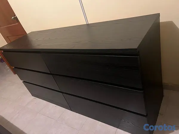 muebles y colchones - gavetero madera prensada  3
