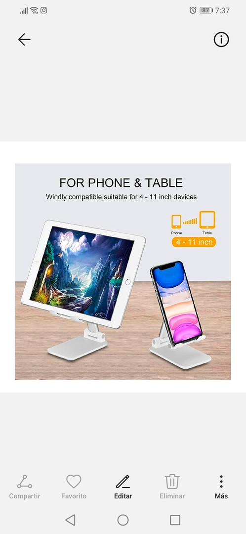 celulares y tabletas - Base para celulares  3