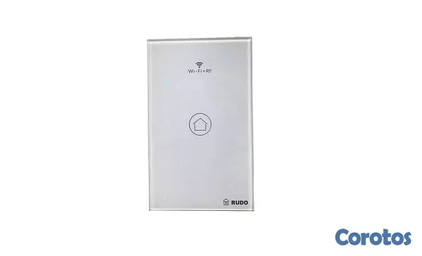 otros electronicos - Interruptor tactil WIFI 1 conector, conecta con Alexa y Google Home 2