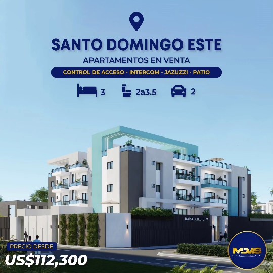 apartamentos - Proyecto de Apartamentos en Santo Domingo Este 