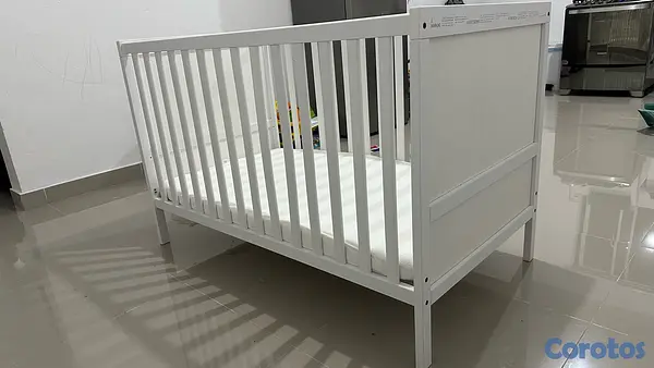 muebles - Cuna IKEA SUNDVIK 27 1/2x52” 8