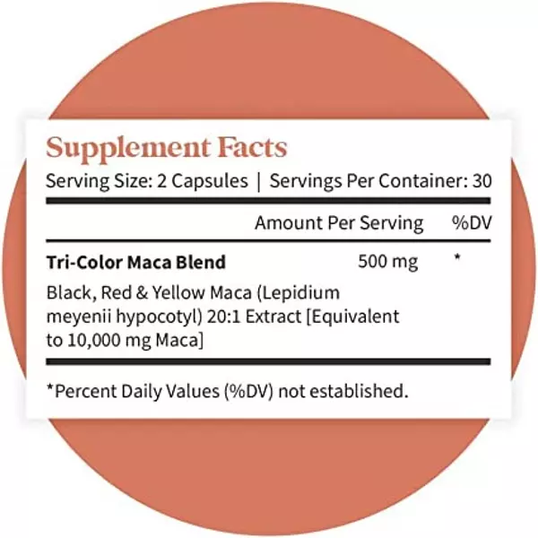 Salud y Equipamiento Médico - Pattern Wellness - Maca 60 capsulas 2