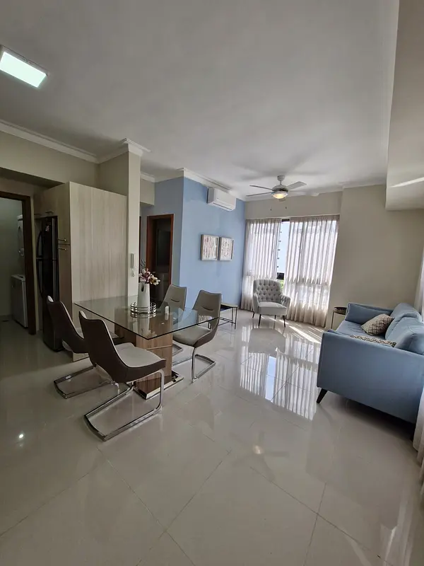 apartamentos - Apartamento amueblado cerca Av. México  4