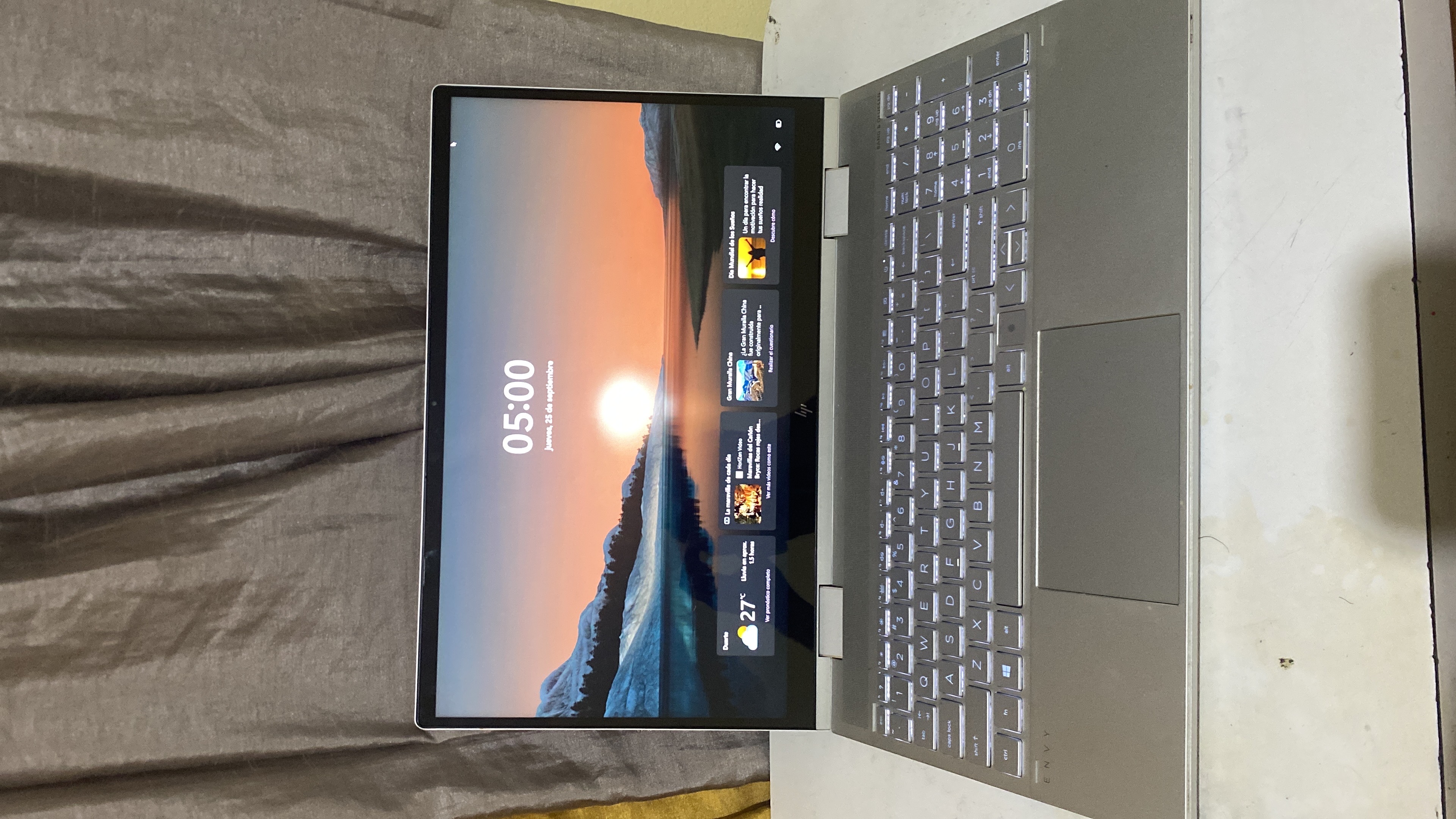 computadoras y laptops - Laptop HP ENVY x360 Convertible - Intel Core i7 - 12GB RAM - 128GB SSD - Táctil 4