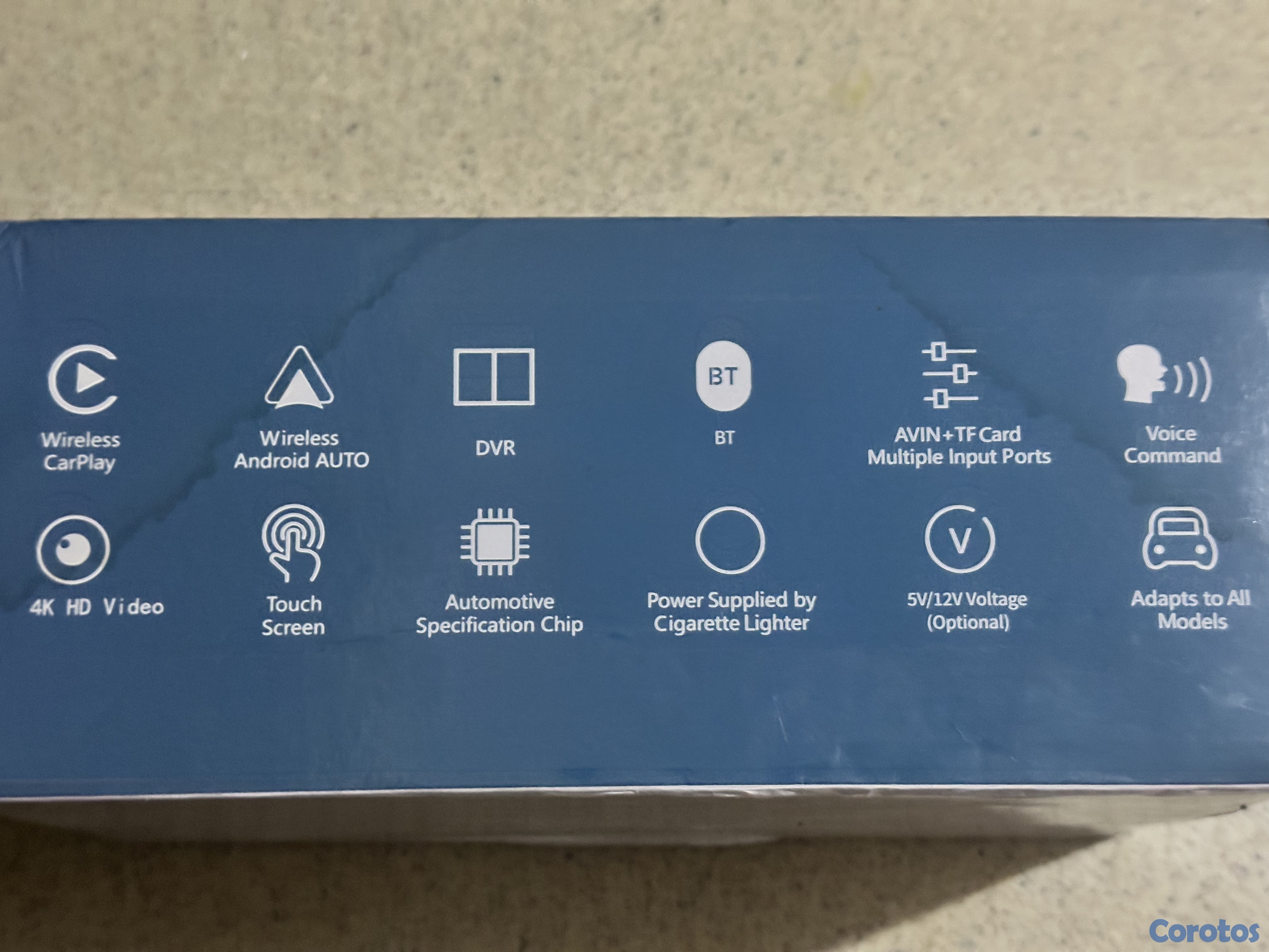 accesorios para vehiculos - Pantalla Carplay y Android auto inalámbrico con cá 3