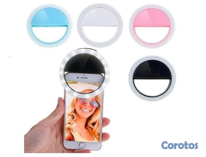 accesorios para electronica - Selfie ring light- aro de luz para celular 6